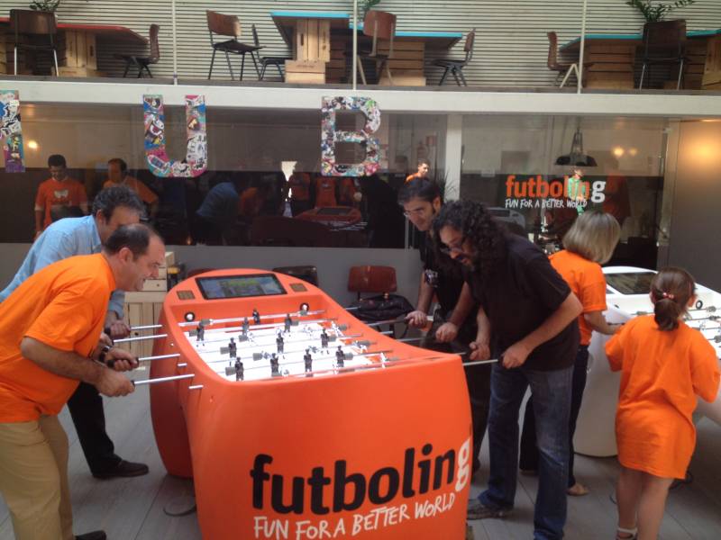 Jugadores de Futboling. / IAMVISIBILITY