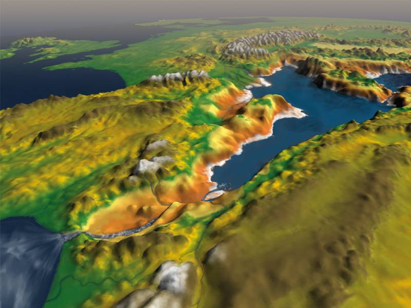 el Mediterráneo se llenó en menos de dos años