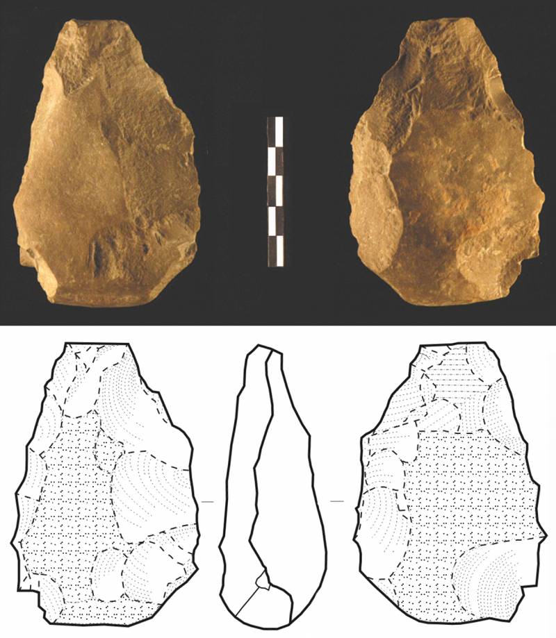 Las hachas de mano, una herramienta más antigua de lo que se creía