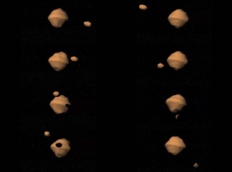 Proponen una explicación sobre el origen de las parejas de asteroides 