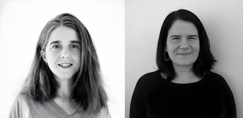 Elvira Santiago y Carmen Rodríguez