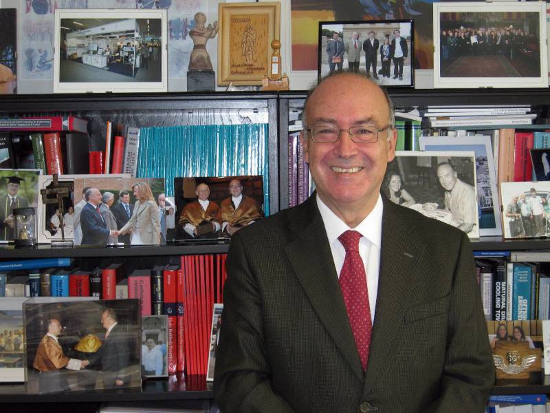 El director del CIMNE Eugenio Oñate. / CIMNE