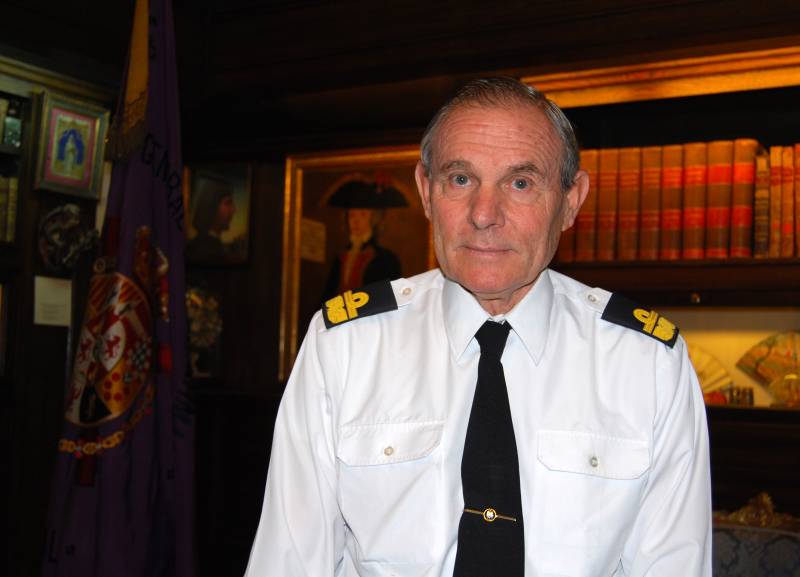 El almirante Gonzalo Rodríguez González-Aller.