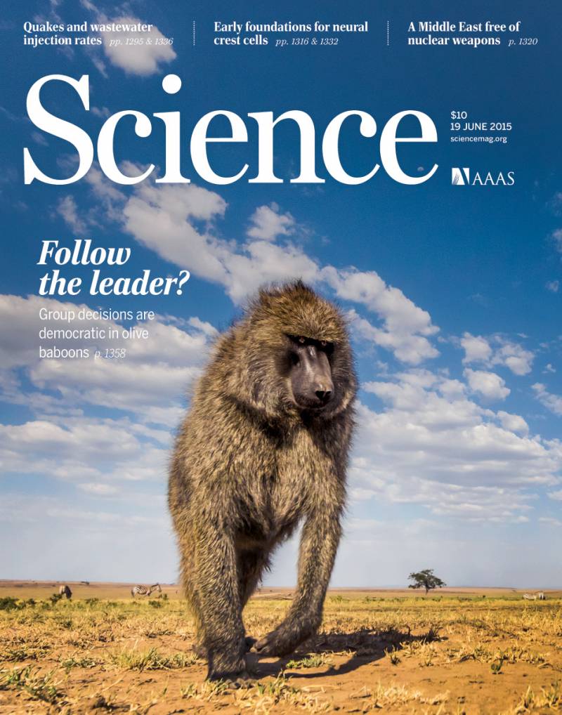 Portada de la revista 'Science'