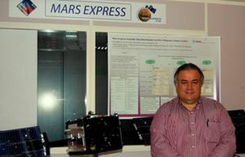Agustín Chicarro, experto en Marte.