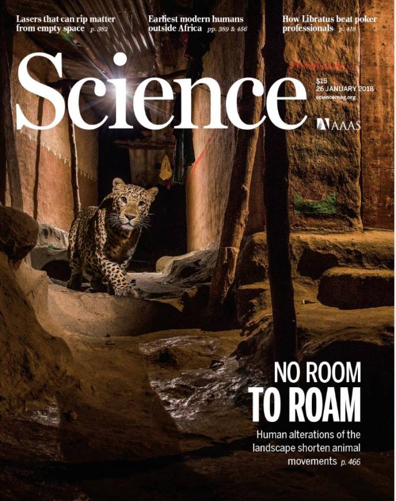 Portada de la revista 'Science'