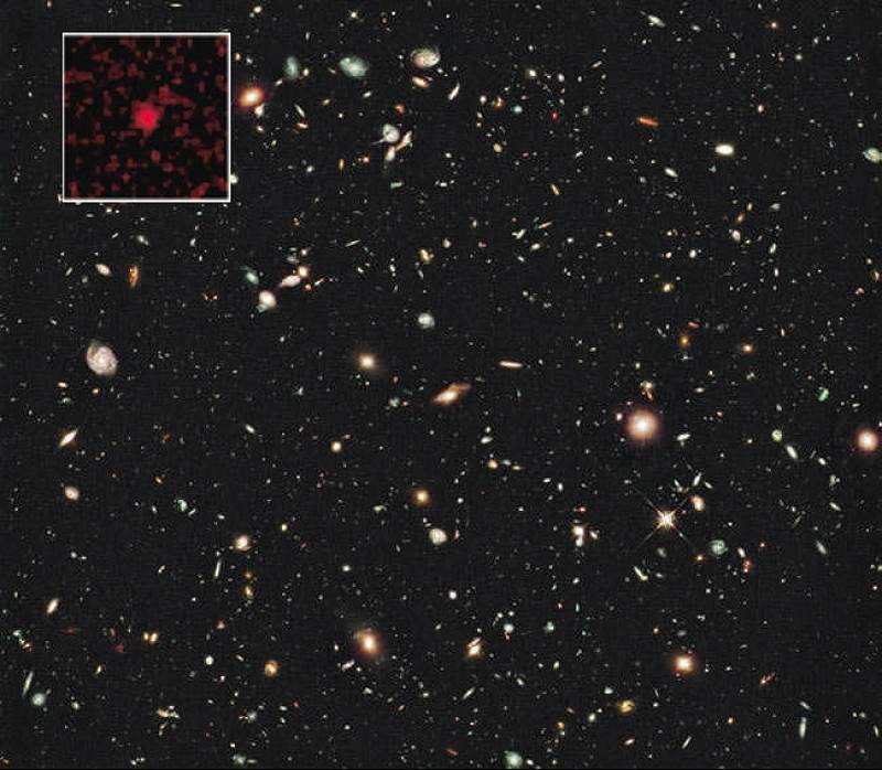 Confirman la galaxia más antigua y lejana