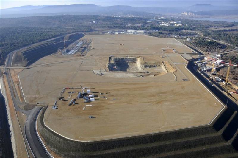 El ITER se está construyendo en Cadarache (Francia). Imagen: iter.org