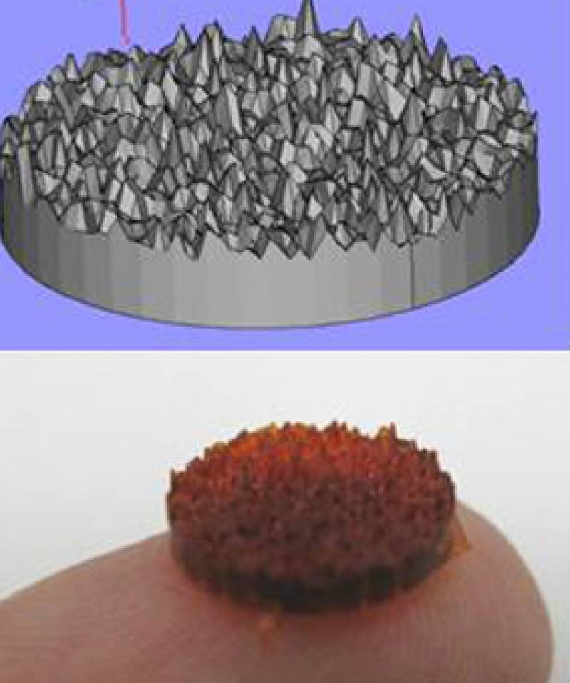 Diseño y prototipo rápido de 'andamio' o scaffold. Imagen: UPM. 