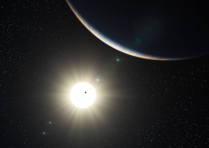 Descubren un nuevo sistema planetario similar al Sistema Solar
