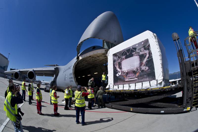 El Espectrómetro Magnético Alfa ya está en el Centro Espacial Kennedy