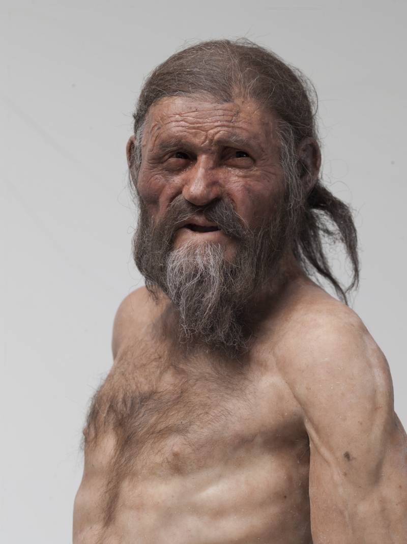 Reconstrucción de Ötzi