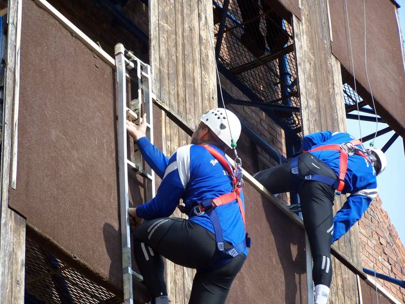 En España se han producido 150.000 accidentes con escaleras de mano en 18 años