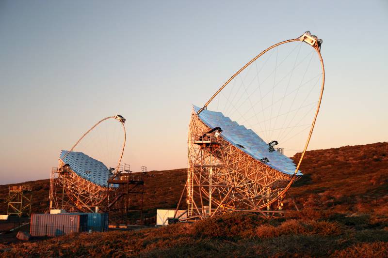 El telescopio MAGIC-II, preparado para su primera luz 