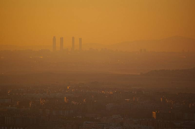 Contaminación en Madrid