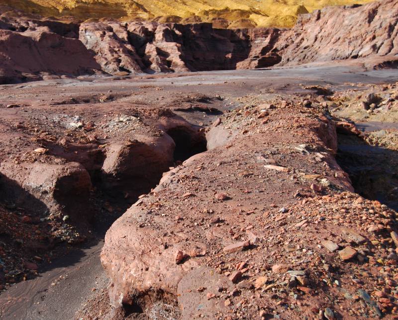 La ciudad subterránea de las bacterias de Río Tinto