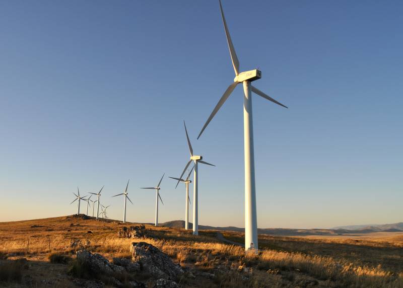 Generadores de energía eólica