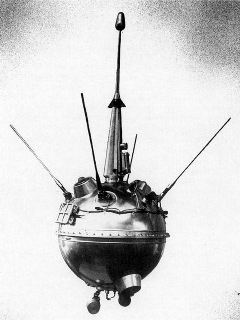 La sonda espacial Luna 2. / NASA