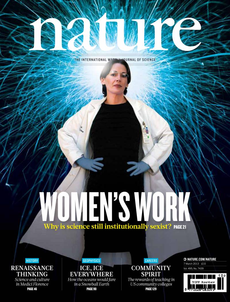 Portada del último número de la revista 'Nature'