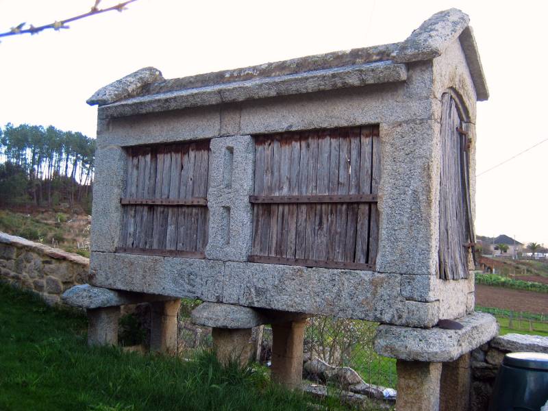 Hórreo gallego. Imagen: Cayetano