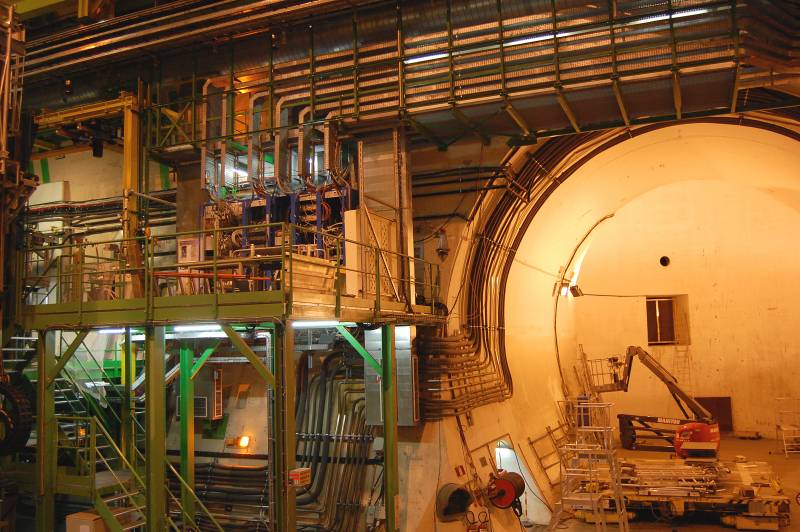 Otra vista de la caverna del LHCb