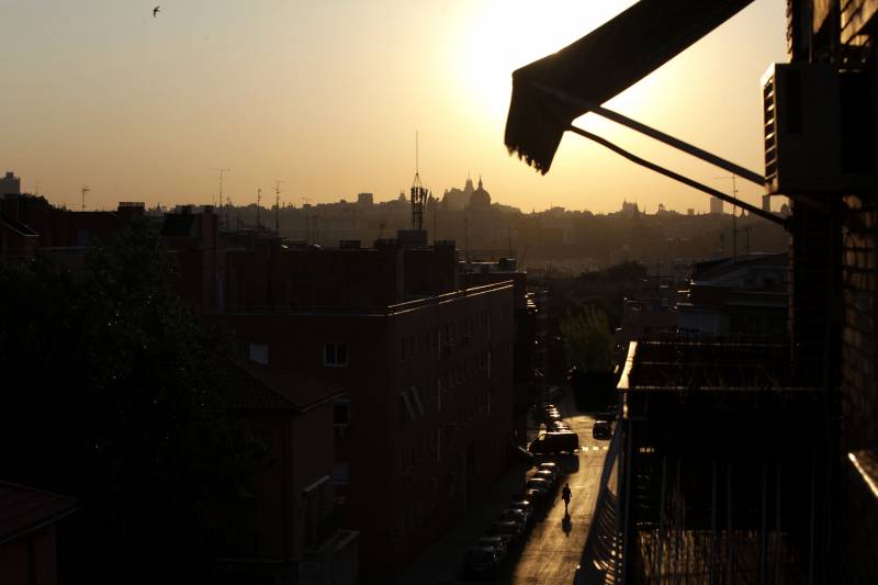 Las construcciones en zonas urbanas influyen en el aumento térmico.