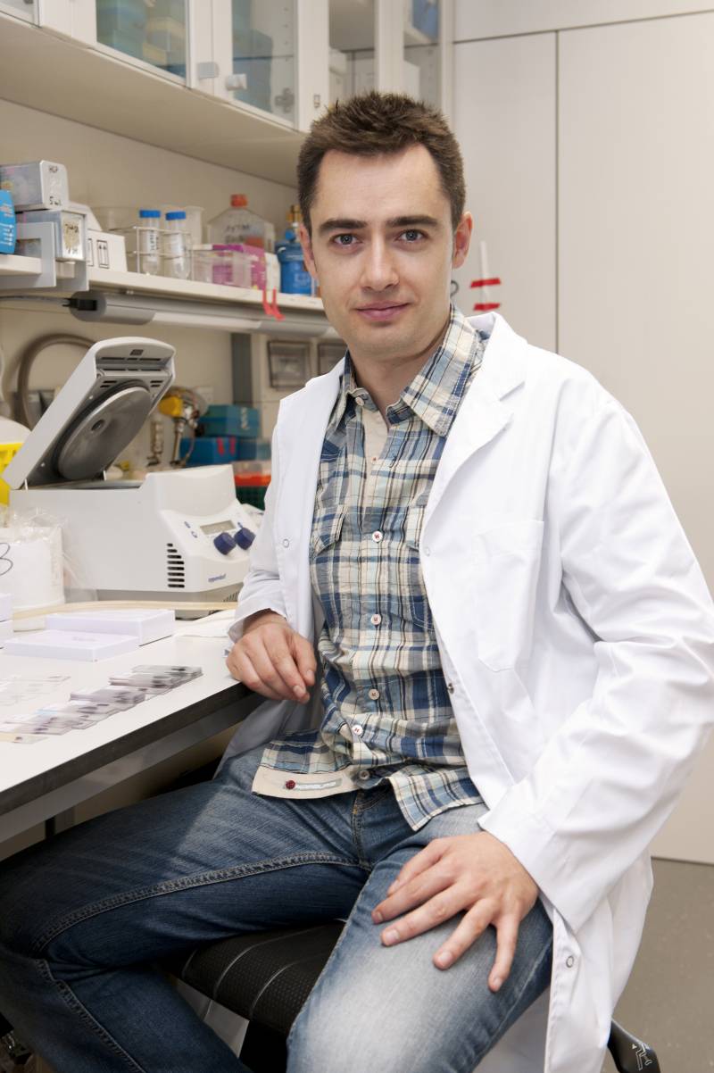 Héctor G. Palmer ha recibido la beca anual de investigación oncológica de la Fundación Fero. Imagen: Katherin Wermke 