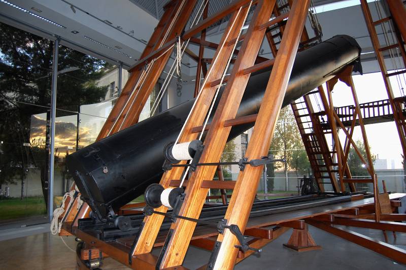 telescopio de Herschel.