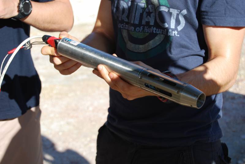 Una de las sondas desarrolladas por los ingenieros del CAB 