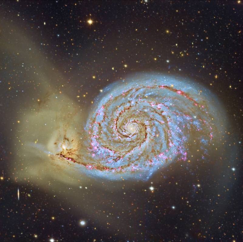 Una nueva mirada a la galaxia Remolino