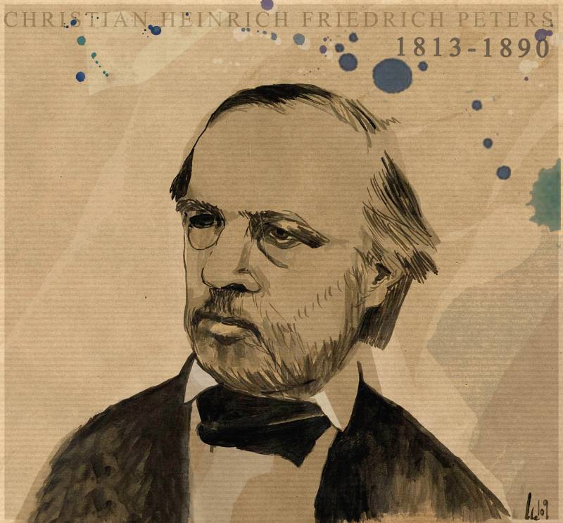 El 3 de junio de 1875 descubren el asteroide Adeona