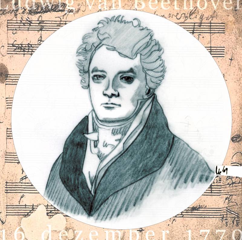 El 16 de diciembre de 1770 nace Ludwig van Beethoven