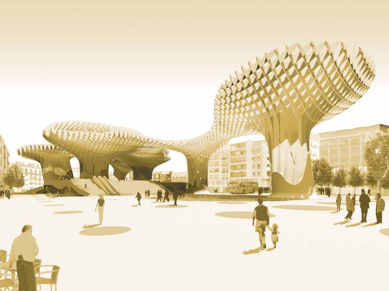 Adhesivos resistentes al calor para el Metropol Parasol de Sevilla
