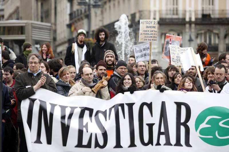 Los investigadores reclaman al gobierno un mayor compromiso con la ciencia