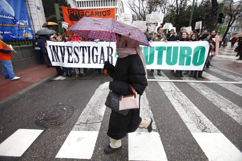 Los investigadores reclaman al gobierno un mayor compromiso con la ciencia