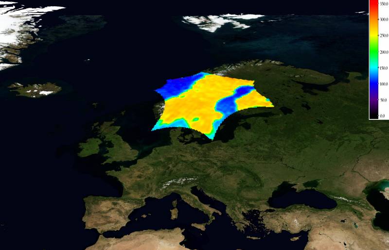 Primeras imágenes calibradas del satélite SMOS