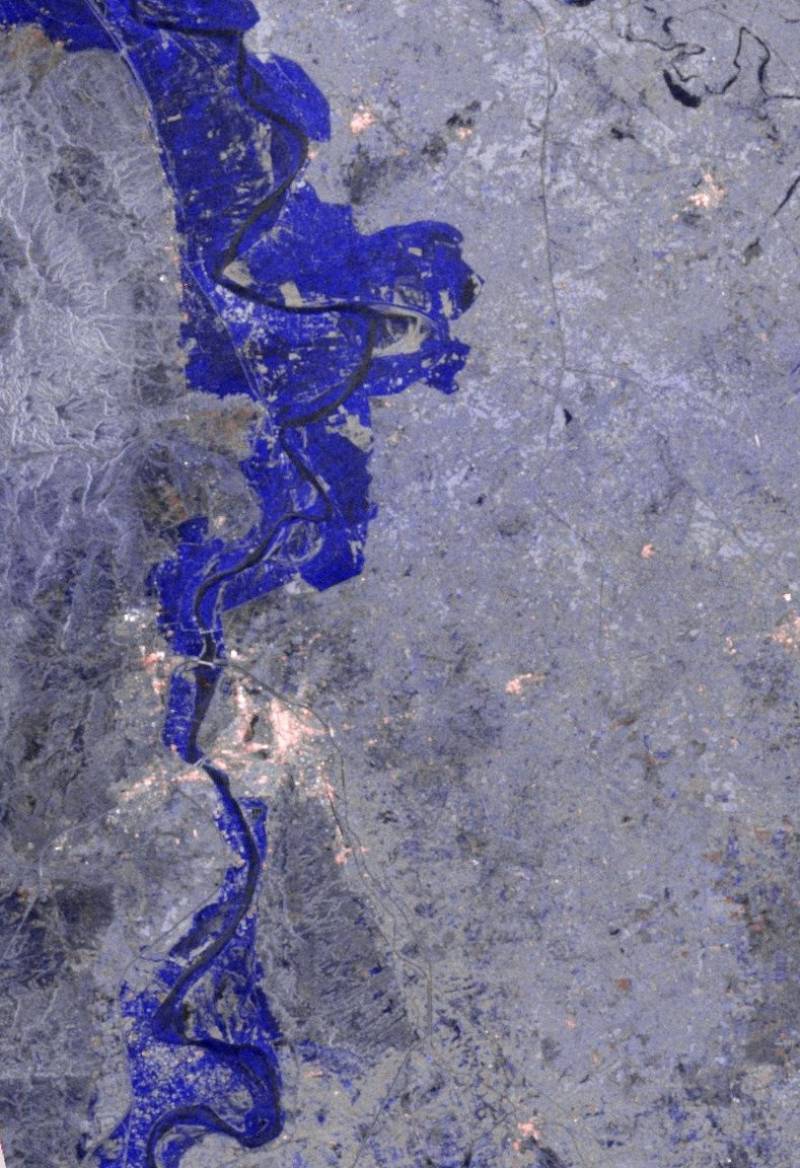 Satélites de observación terrestre participan en las labores de rescate en Pakistán