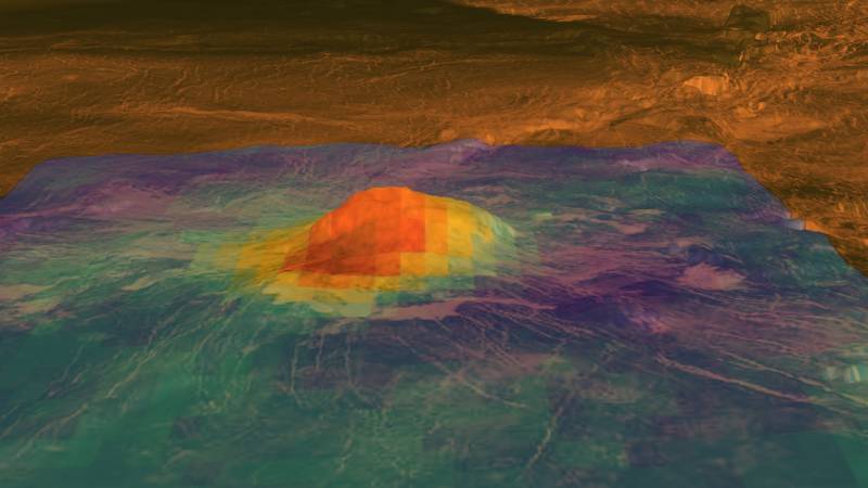 Venus sigue activo geológicamente 