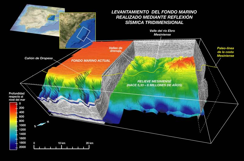 Así era el margen del Ebro hace seis millones de años