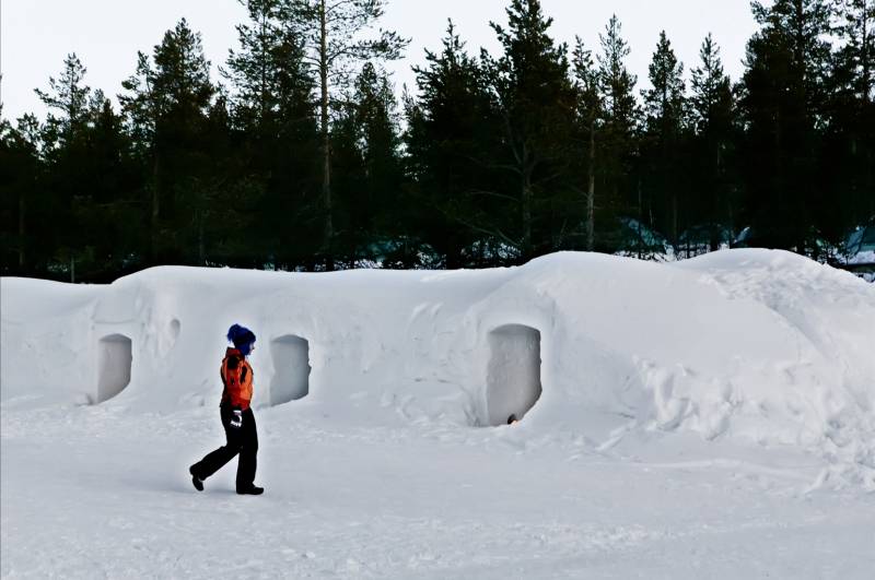 Retretes en Lapland, Finlandia en 2009./ Asier Reino 