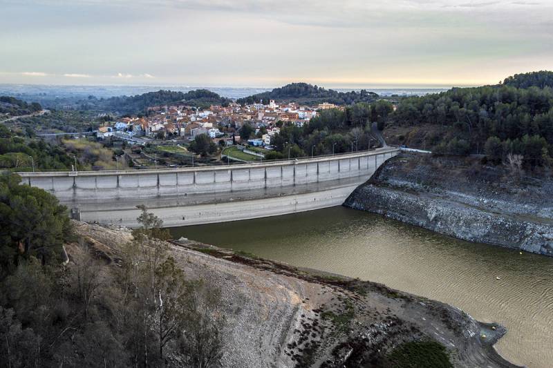 Embalse de Riudecanyes (Tarragona)