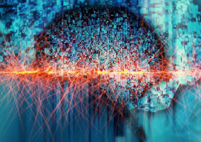 Imagen de un cerebro digitalizado