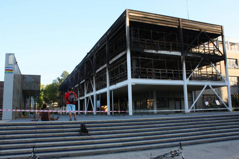 edificio de la Facultad de Ciencias Químicas