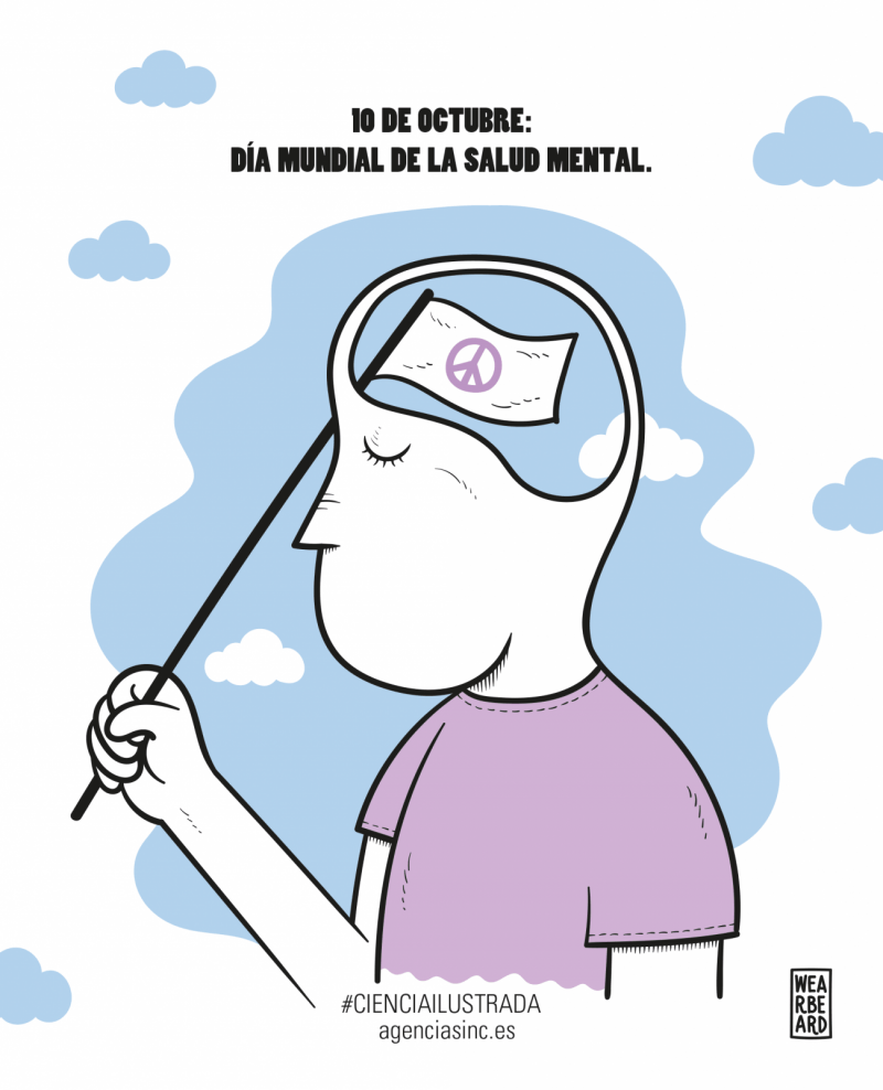 Cada 10 de octubre se celebra el Día Mundial de la Salud Mental