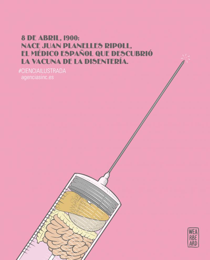 Se cumplen 115 años del nacimiento de Juan Ripoll, descubridor de la vacuna contra la disentería. / Sinc