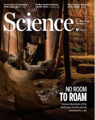 Portada de la revista 'Science'