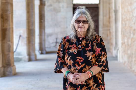 Biruté Galdikas during his visit to Burgos / Anaís Pérez Martínez (SINC)