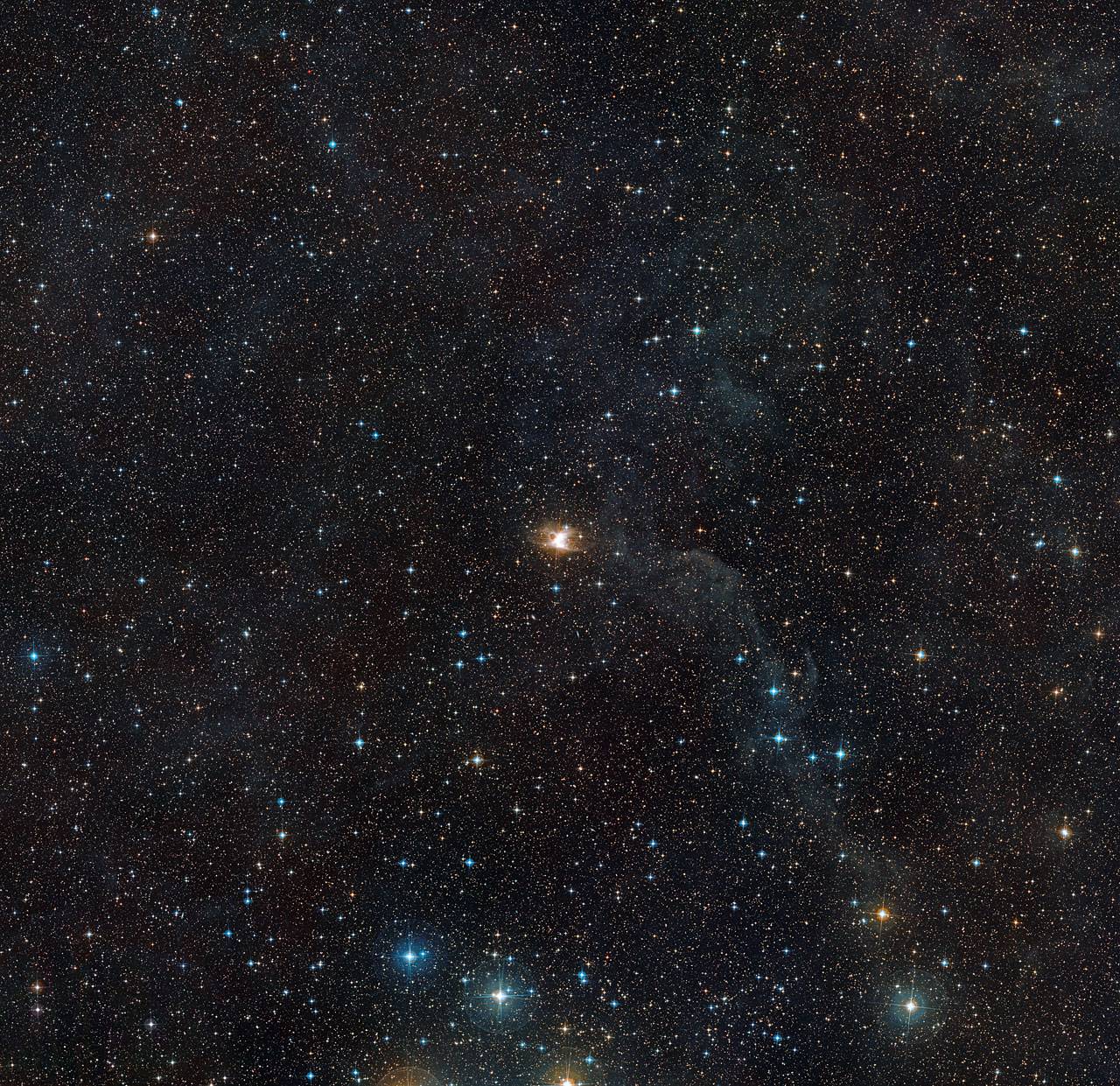 La nebulosa Toby Jug vista de cerca