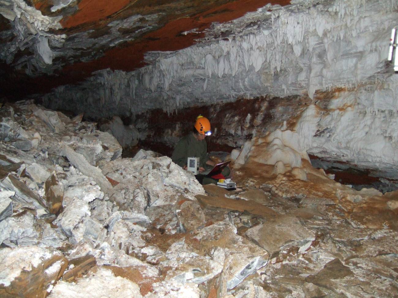 Las cuevas actúan como sumideros del metano atmosférico