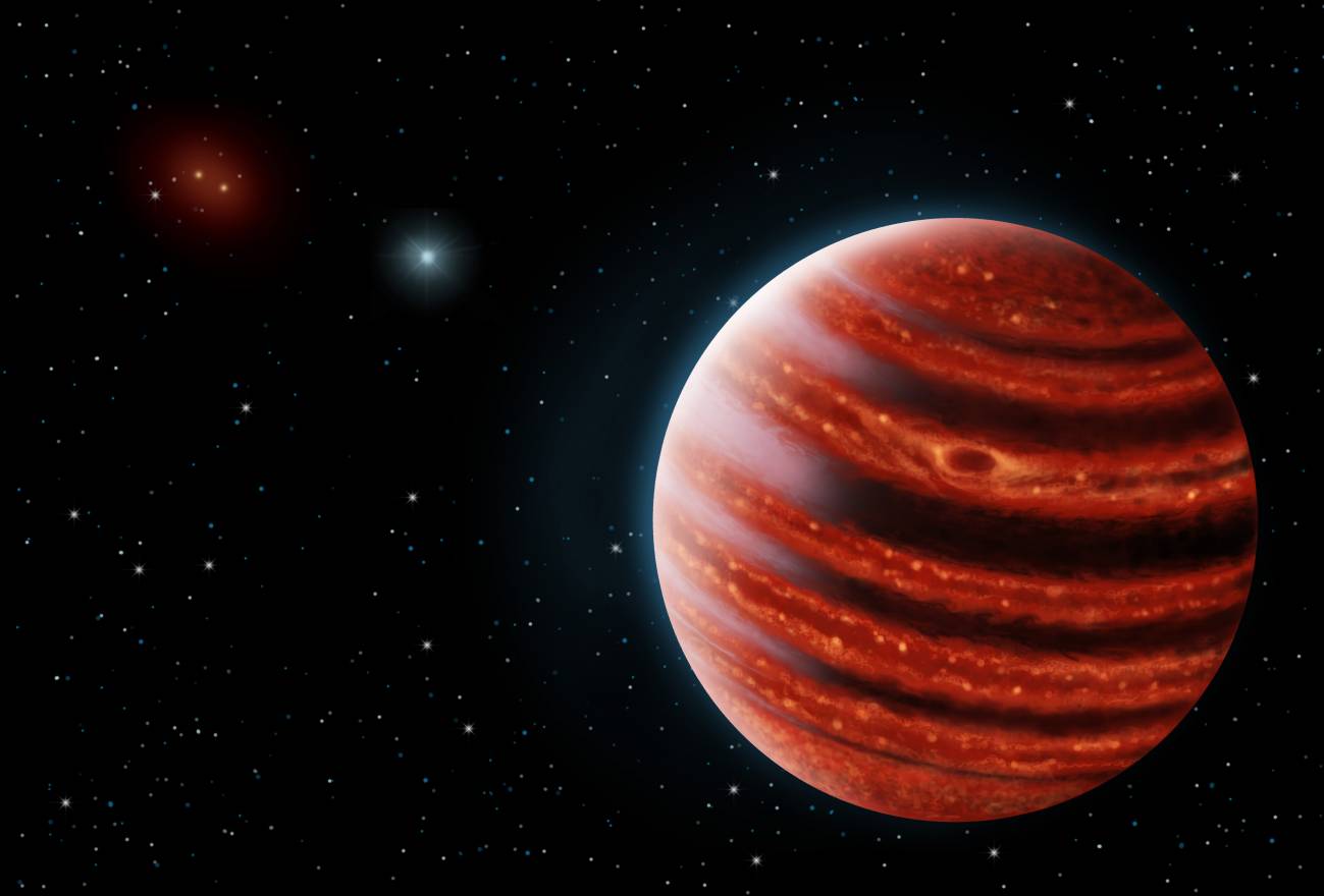 Los astrónomos descubren un ‘joven Júpiter’